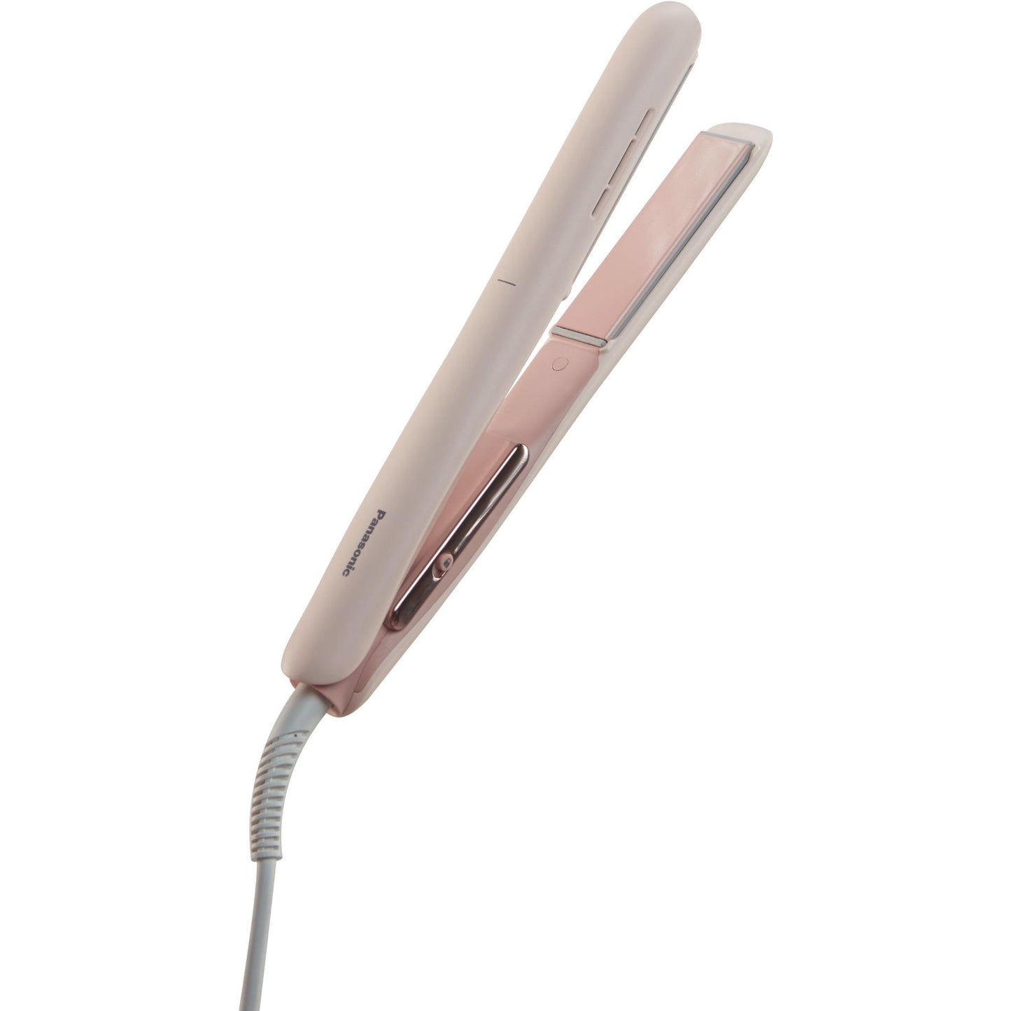 Panasonic 2-In-1 Hair Straightener and Curler (Strawberry Pink)