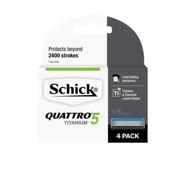 Quattro Titanium 5 Razor Blades