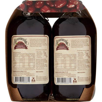 Bundaberg Burgundee Creaming Soda 375ml x4 Pack