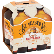 Bundaberg Diet Ginger Beer 375ml x4 Pack