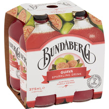 Bundaberg Sparkling Guava Sparkling Drink 375ml x4 Pack