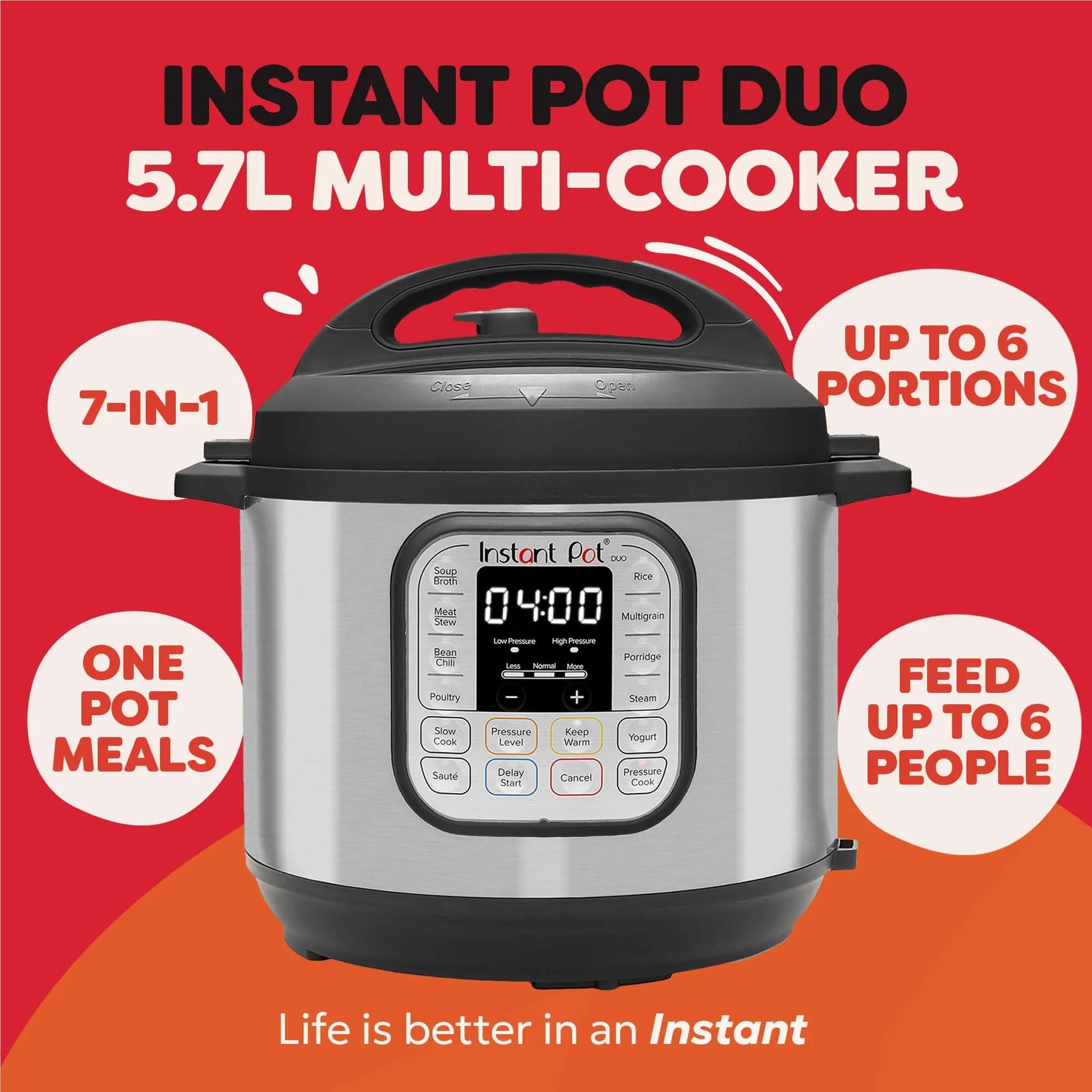 Instant Pot Duo 5.7L Multicooker