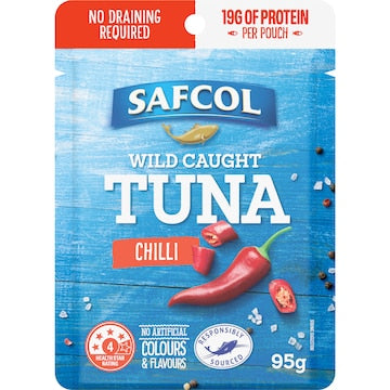 Safcol Wild Caught Tuna Chilli 95g