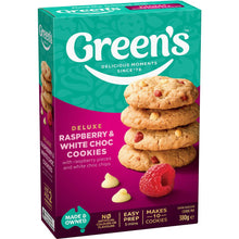 Green's White Chocolate & Raspberry Cookies Mix 380g