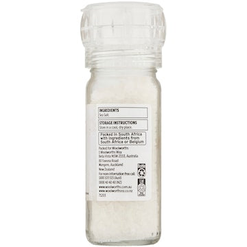 Woolworths Sea Salt Grinder 110g