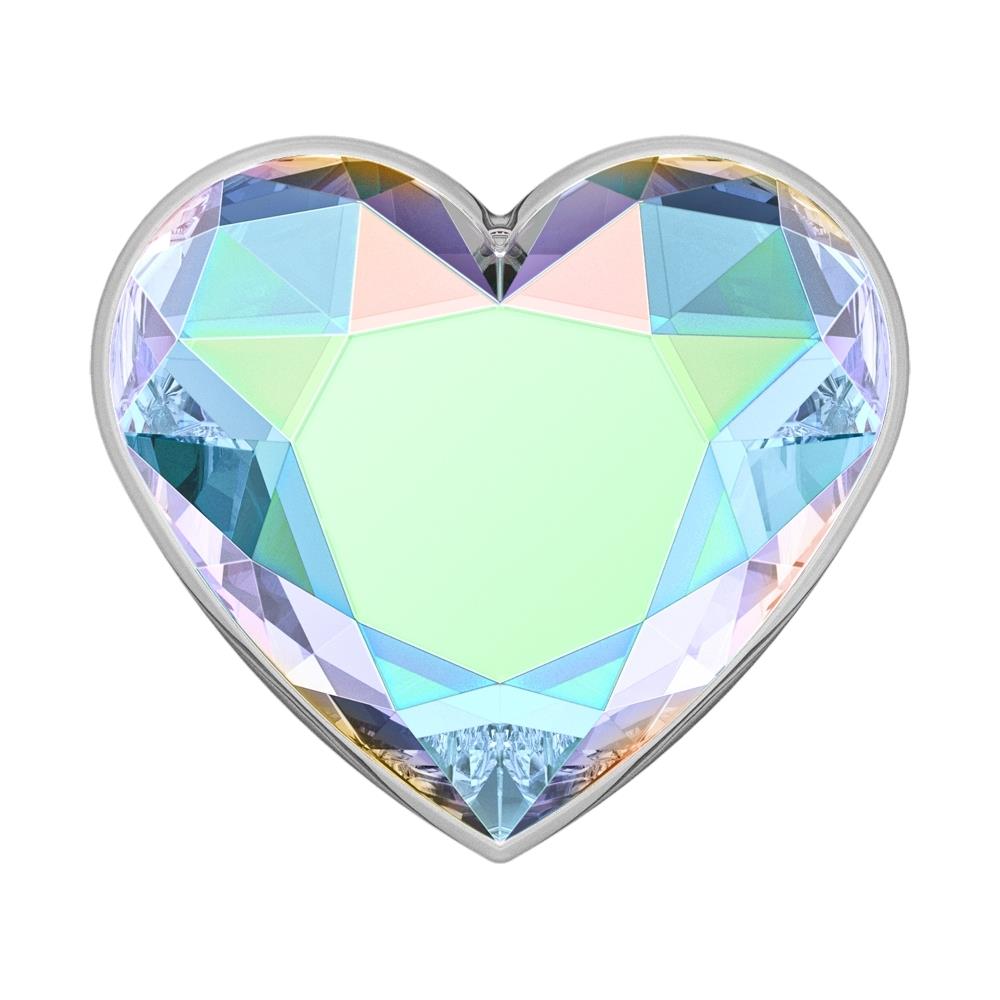 PopSockets PopTop Phone Grip/Holder (Iridescent Crystal Heart)