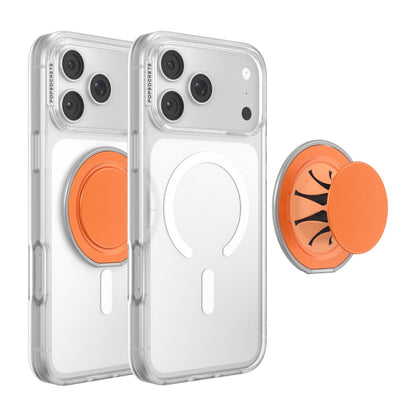 PopSockets Low-Pro PopGrip MagSafe Phone Grip/Stand (Orange)