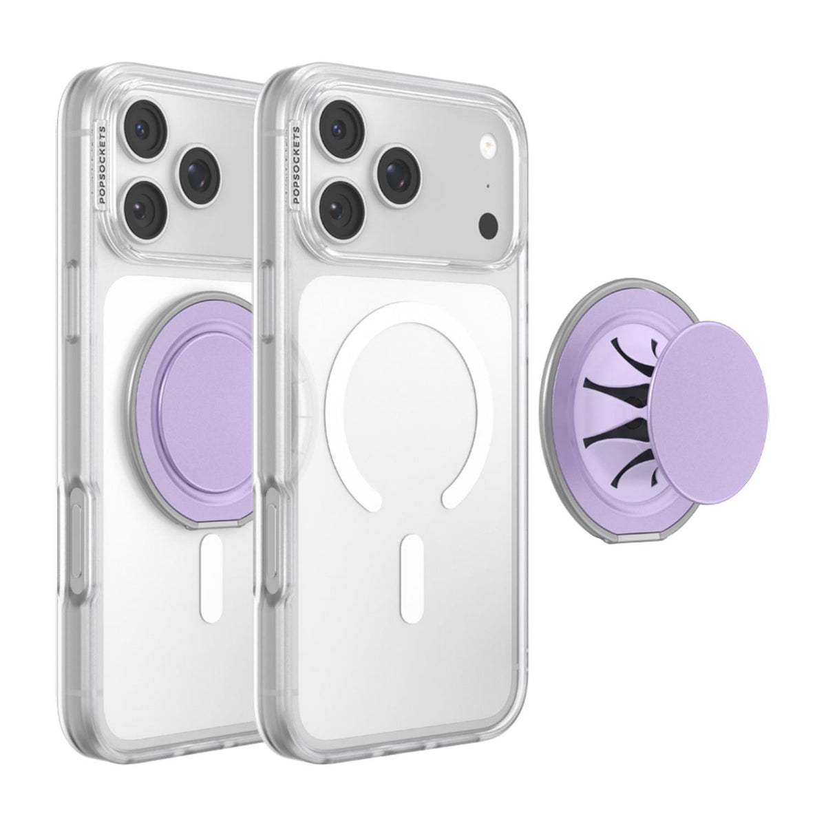 PopSockets Low-Pro PopGrip MagSafe Phone Grip/Stand (Lilac)