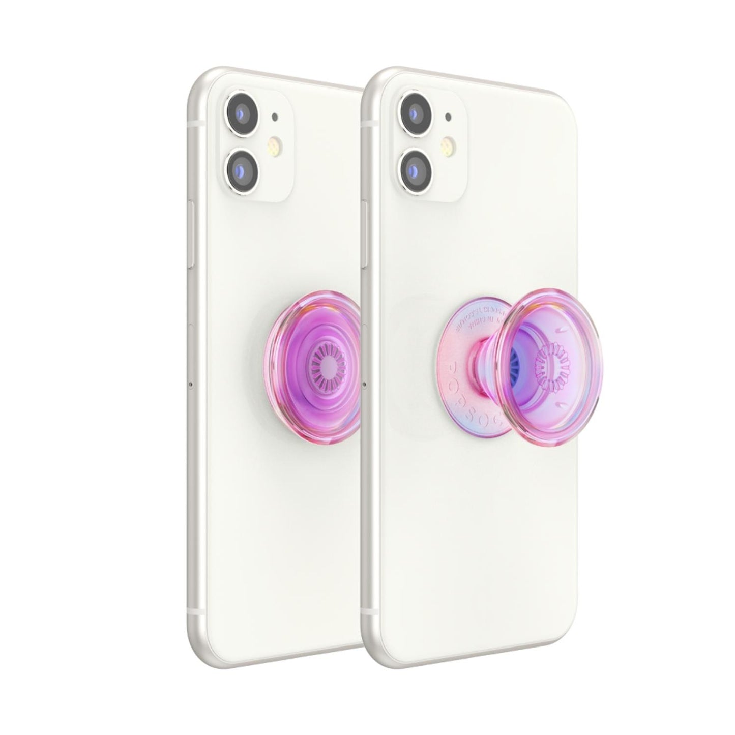 PopSockets PopTop Phone Grip/Holder (Iridescent Pink)