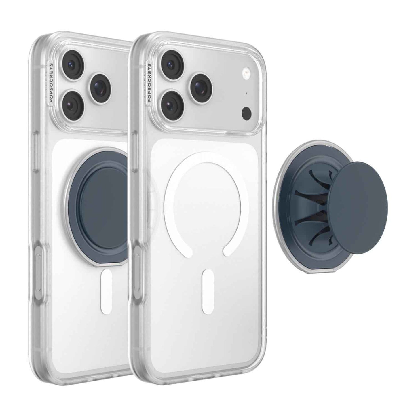 PopSockets Low-Pro PopGrip MagSafe Phone Grip/Stand (Navy)