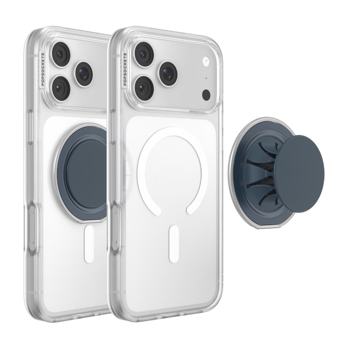 PopSockets Low-Pro PopGrip MagSafe Phone Grip/Stand (Navy)