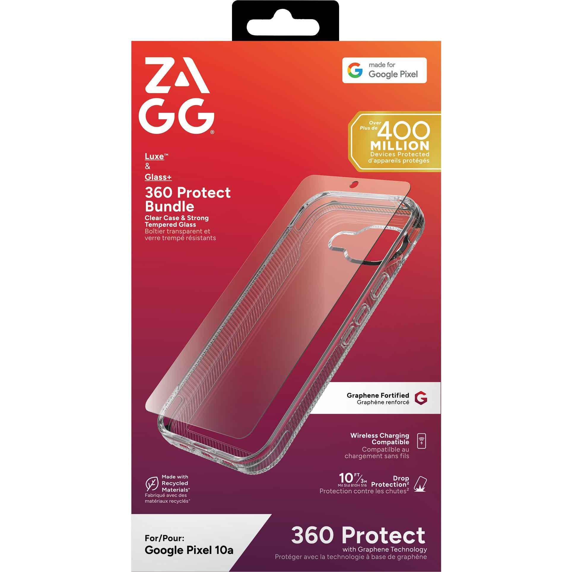 ZAGG Luxe Case + Screen Bundle