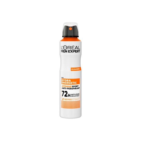 L'OREAL MEN EXPERT HYDRA ENERGETIC EXTREME SPORT AEROSOL DEO 250ML