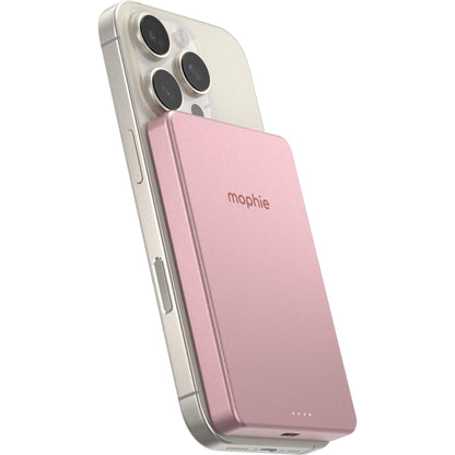 mophie Snap+ Powerstation Mini 5K Magnetic Power Bank (Rose Gold)
