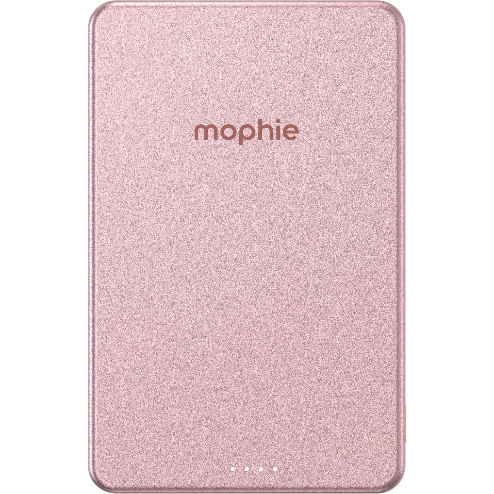 mophie Snap+ Powerstation Mini 5K Magnetic Power Bank (Rose Gold)