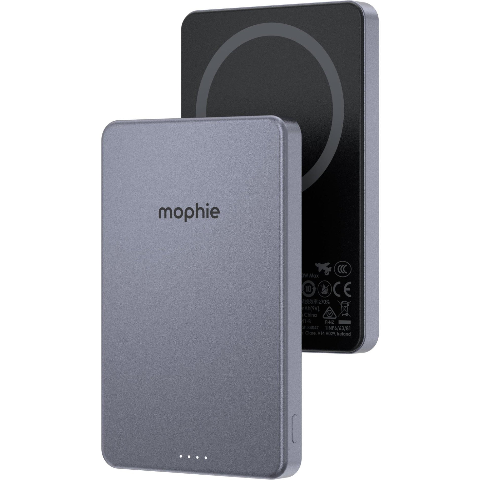 mophie Snap+ Powerstation Mini 5K Magnetic Power Bank (Space Grey)