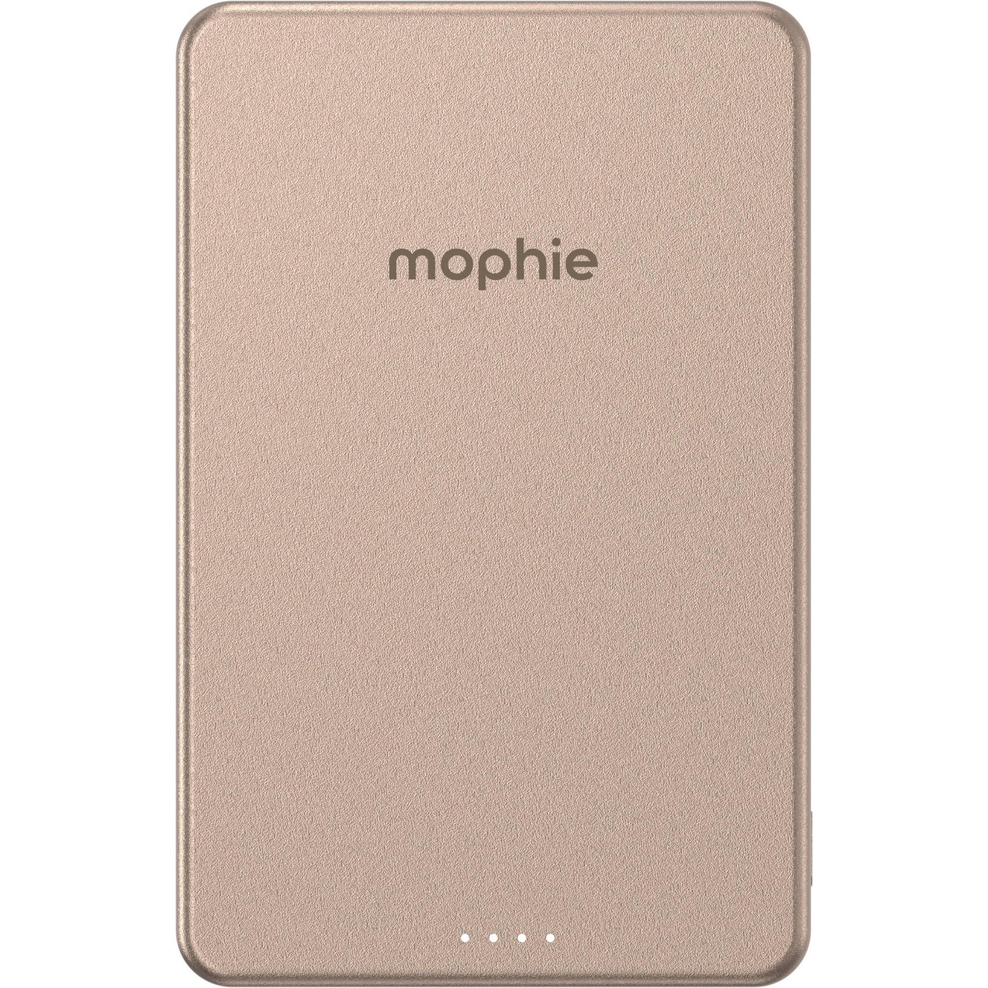 mophie Snap+ Powerstation Mini 5K Magnetic Power Bank (Desert Titanium)