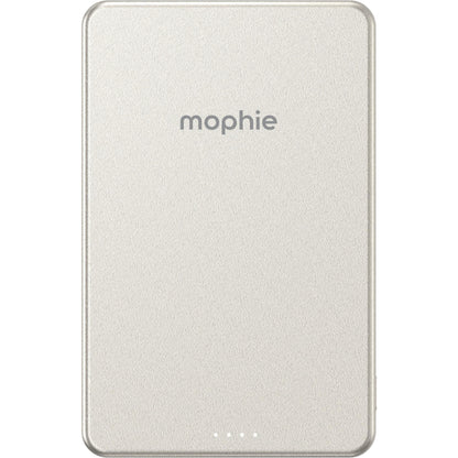 mophie Snap+ Powerstation Mini 5K Magnetic Power Bank (White Titanium)