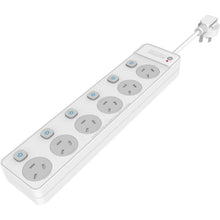 Energizer 6-Port Switched Surge Protection Powerboard