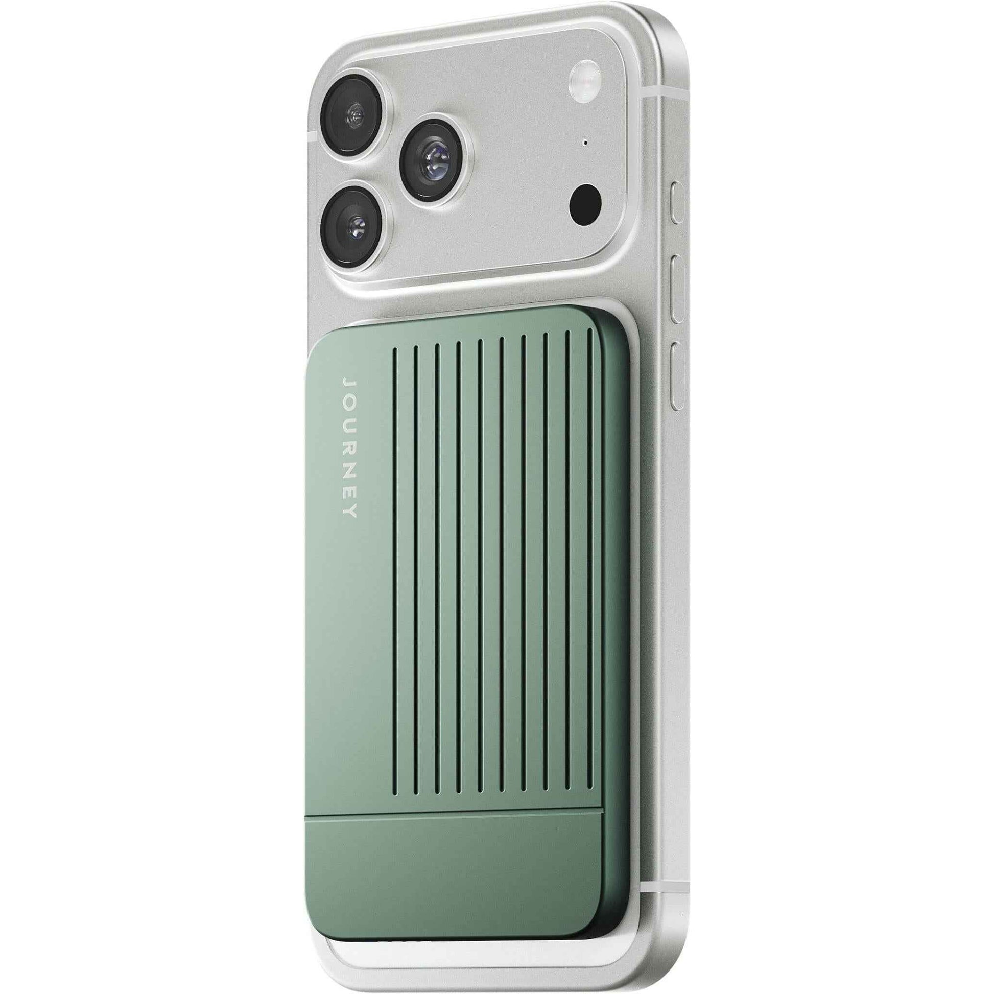 Journey FORTIX Semi-Solid State 5K MagSafe Power Bank (Emerald Green)