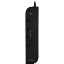 Crest Platinum 4 Socket Switched Power Board USB PD 65W Equipment Protector