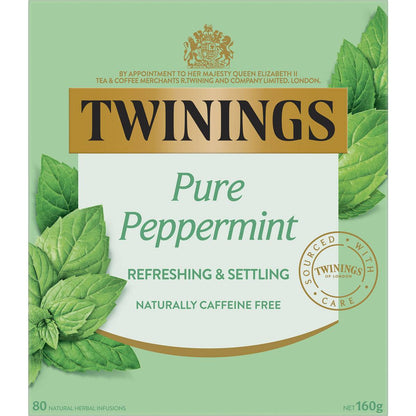 Twinings Pure Peppermint Tea Bags 80 Pack