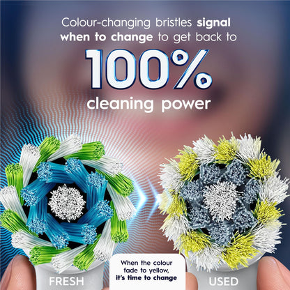 Oral-B Everyday Clean Electric Toothbrush Replacement Brush Heads (4 Pack)
