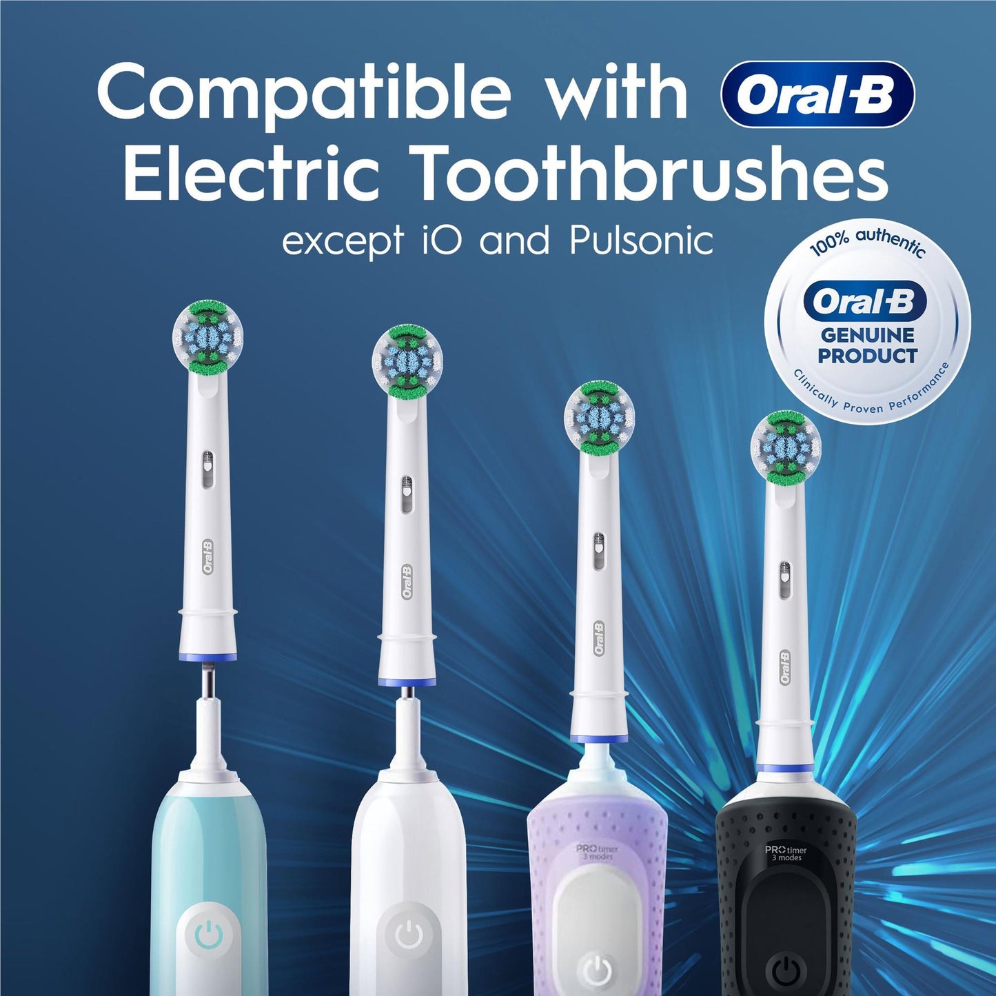 Oral-B Everyday Clean Electric Toothbrush Replacement Brush Heads