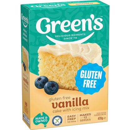 Green's Gluten Free Vanilla Cake Mix 470g