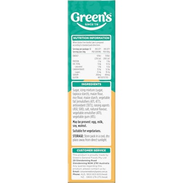 Green's Gluten Free Vanilla Cake Mix 470g