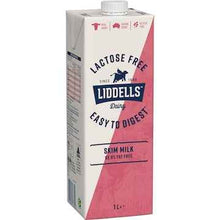 Liddells Lactose Free Skim Long Life Milk UHT 1L