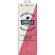 Liddells Lactose Free Skim Long Life Milk UHT 1L