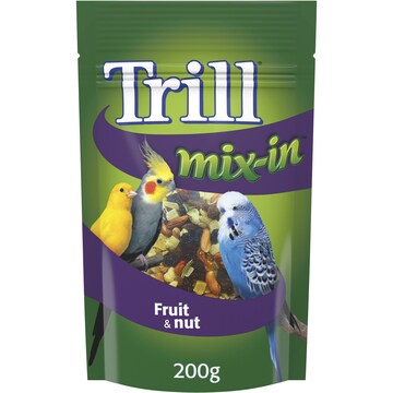 Trill Mix In Fruit & Nut Blend Bird Food 200g