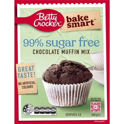 Betty Crocker Chocolate Sugar Free Muffin Mix 320g