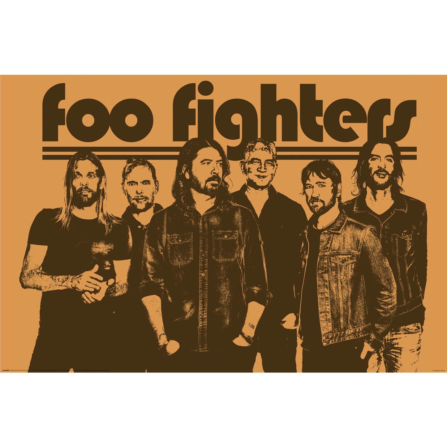 Foo Fighters - Group Poster