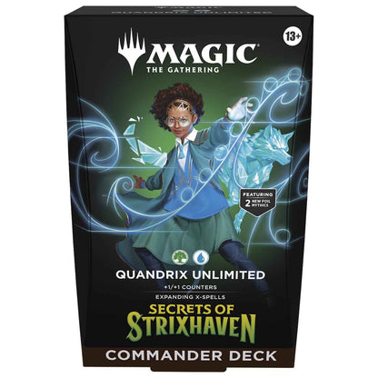 Magic The Gathering Trading Card Game - Secrets Of Strixhaven Commander Deck (Assorted Styles)