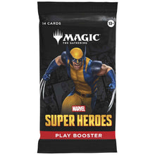 Magic The Gathering Trading Card Game - Marvel Super Heroes Play Booster