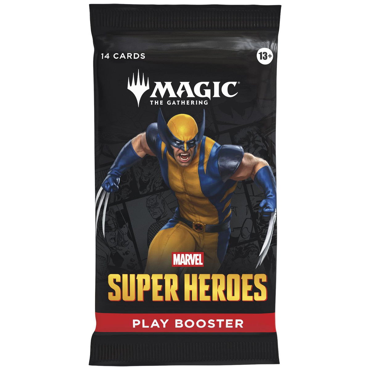 Magic The Gathering Trading Card Game - Marvel Super Heroes Play Booster