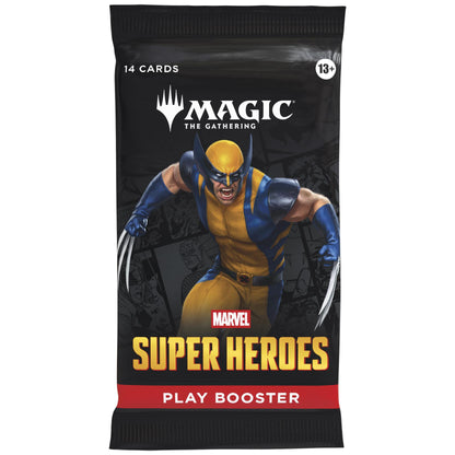 Magic The Gathering Trading Card Game - Marvel Super Heroes Play Booster