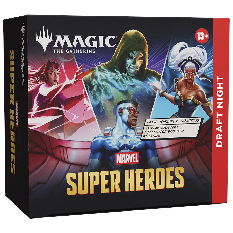 Magic The Gathering Trading Card Game - Marvel Super Heroes Draft Night