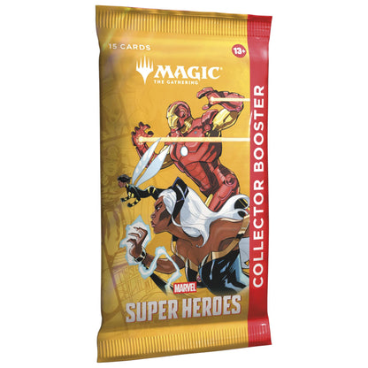 Magic The Gathering Trading Card Game - Marvel Super Heroes Collector Booster