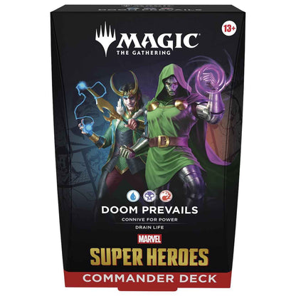Magic The Gathering Trading Card Game - Marvel Super Heroes Commander Deck (Assorted Styles)