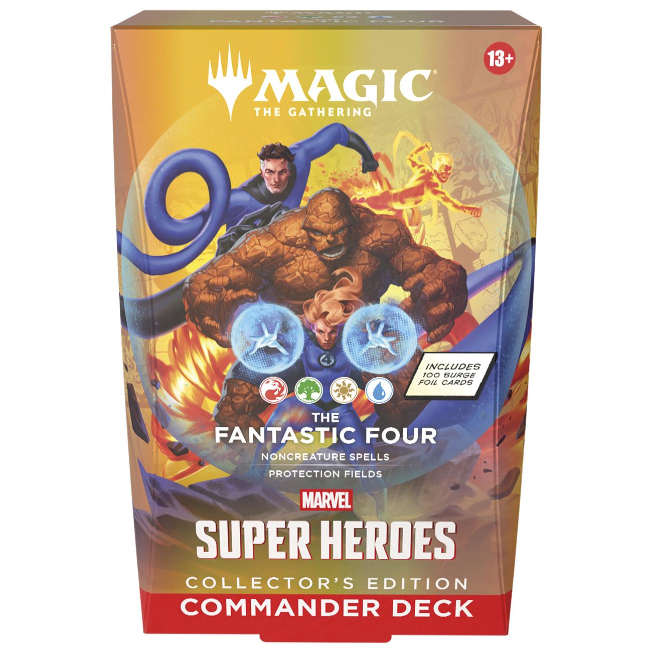 Magic The Gathering Trading Card Game - Marvel Super Heroes - Commander Deck Collector's Edition (Assorted Styles)