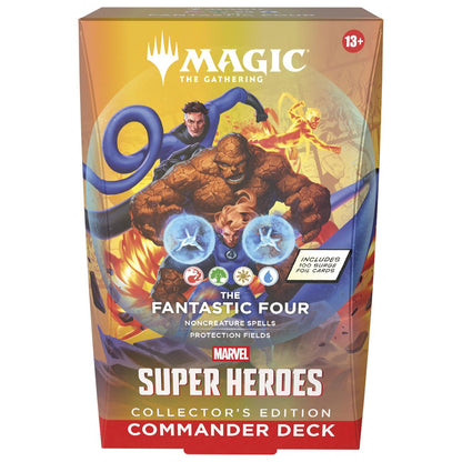 Magic The Gathering Trading Card Game - Marvel Super Heroes - Commander Deck Collector's Edition (Assorted Styles)