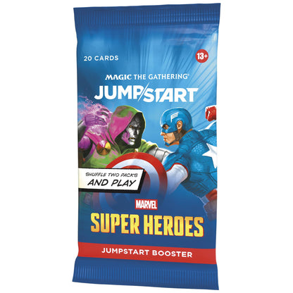 Magic The Gathering Trading Card Game - Marvel Super Heroes Jumpstart Booster