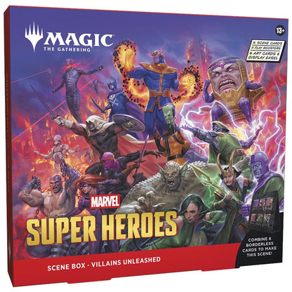 Magic The Gathering Trading Card Game - Marvel Super Heroes Scene Box (Assorted Styles)