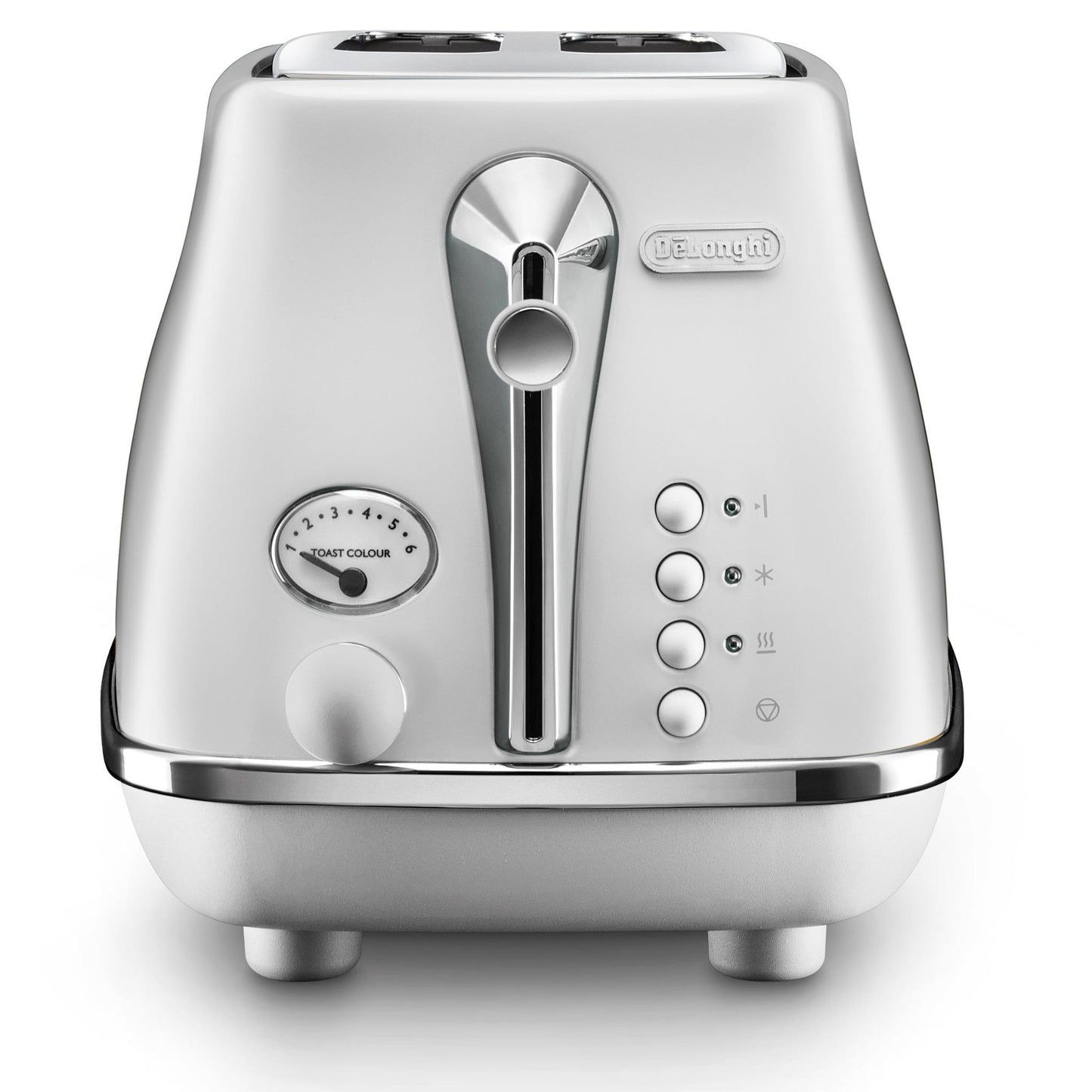 De'Longhi CTOC2003W Icona Capitals 2 Slice Toaster (Sydney White)