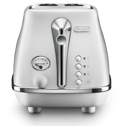 De'Longhi CTOC2003W Icona Capitals 2 Slice Toaster (Sydney White)