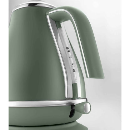 De'Longhi KBOC2001BK Icona Capitals 1.7L Kettle (Copenhagen Green)