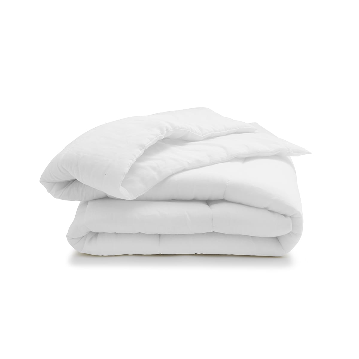 Medium Warmth All Seasons Quilt - Queen Bed, White